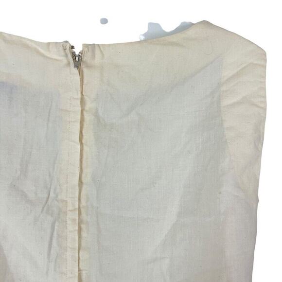 Judy Bond Womens Vintage Colorful Embroidered Sleeveless Top Shirt USA Made sz S - Picture 13 of 16